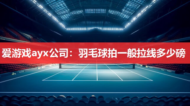 羽毛球拍一般拉线多少磅 羽毛球拍一般拉线多少磅