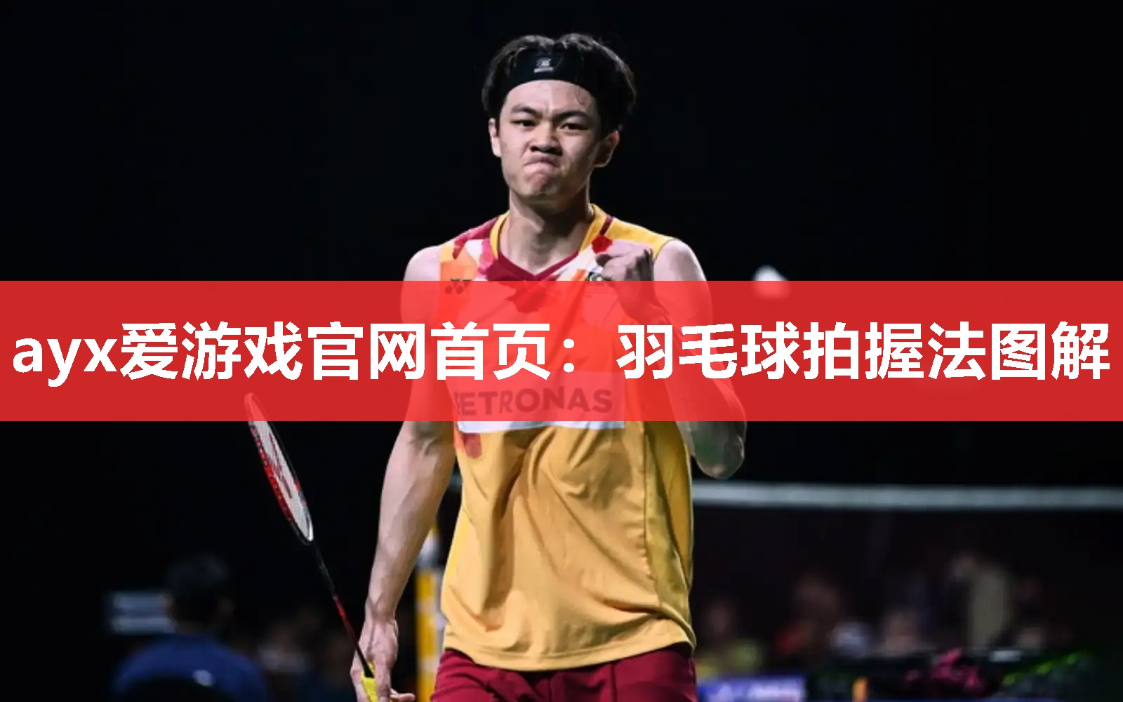 羽毛球拍握法图解 羽毛球拍握法图解